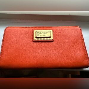 Marc by Marc Jacobs Vibrant Orange Wallet
